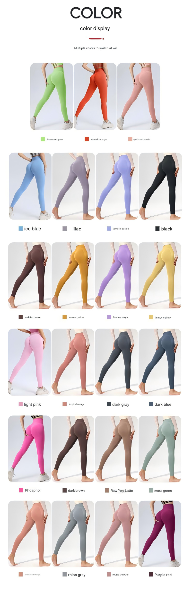 Yoga Leggings Detail 3