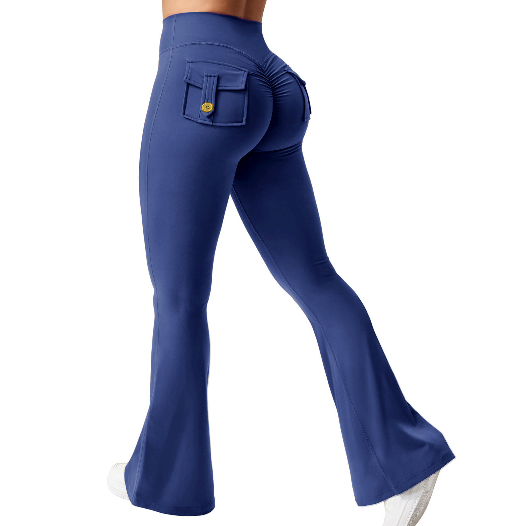 Women's Compression Bodyshaping Leggings Close Up View