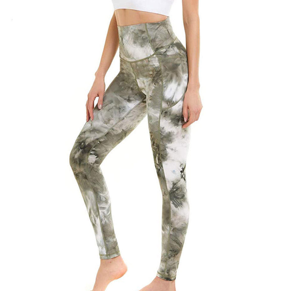 Womens Compression Yoga Leggings High Rise Fitness Sportswear Breathable Stretch Gym Pants