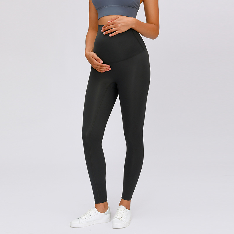 Custom Logo High Waist Pregnancy Mama Clothing Women Maternity Yoga Pants for Women Gym Suit Sports Pants Yoga Legging