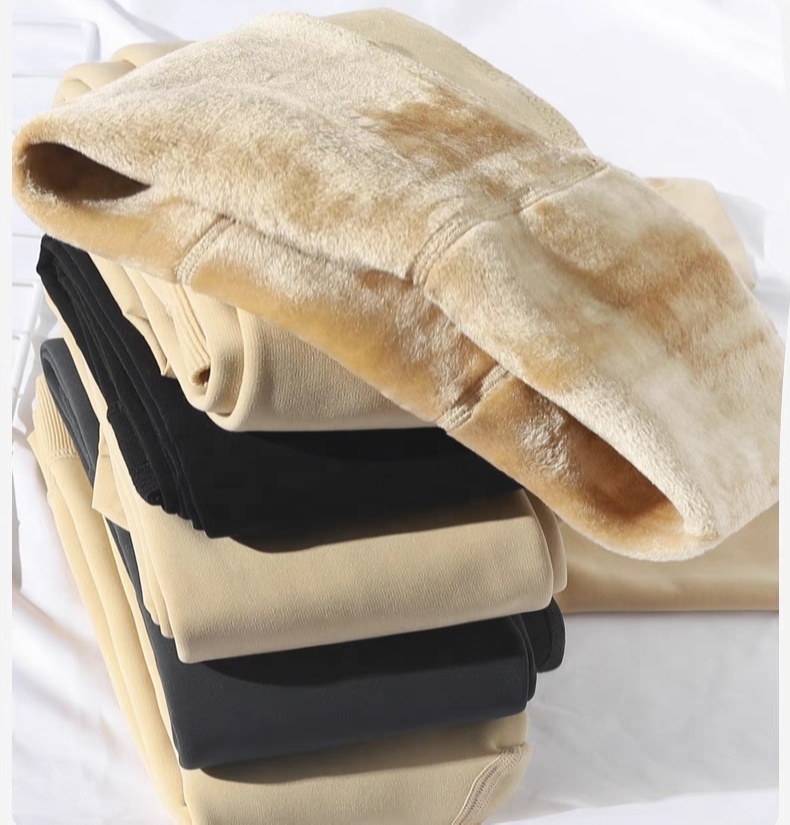 High Quality Fuzzy Fleece Leggings Wholesale Winter Tights Pantyhose Fuzzy Fleece Leggings