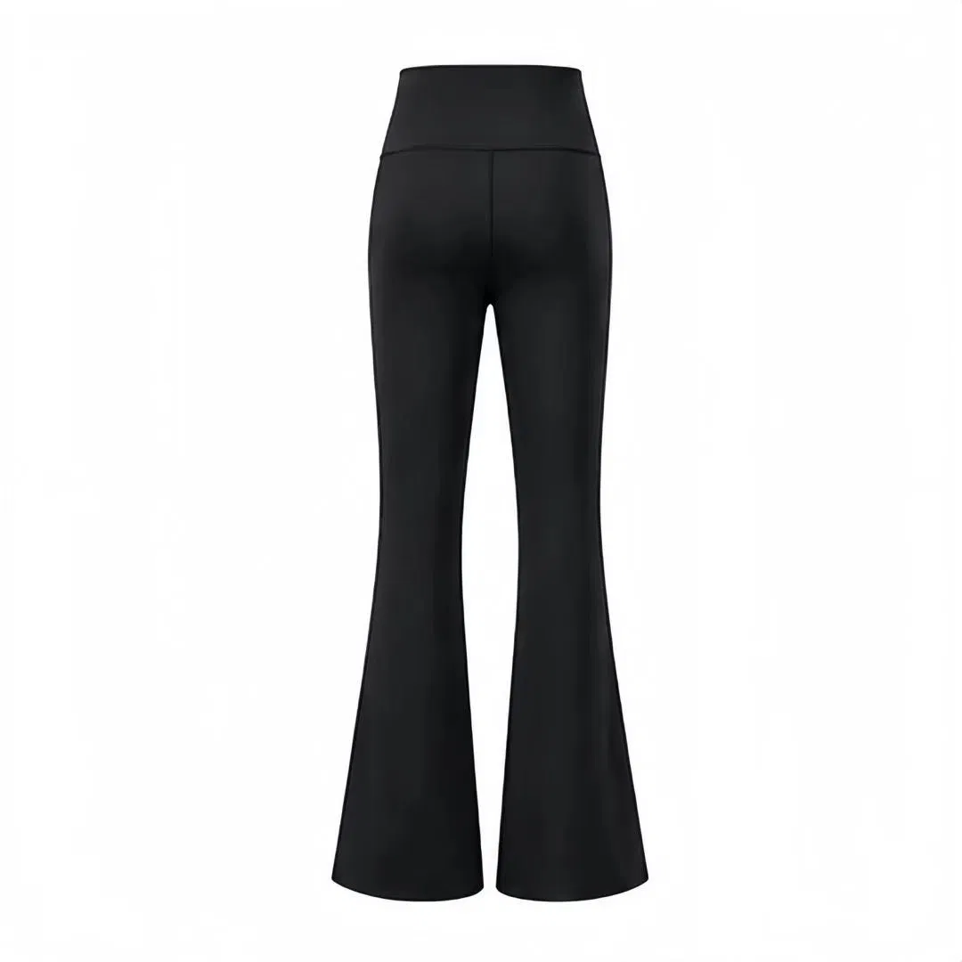 High Waisted Flare Yoga Pants for Women, Soft Stretch Bootcut Leggings, Casual Workout Trousers, Customizable