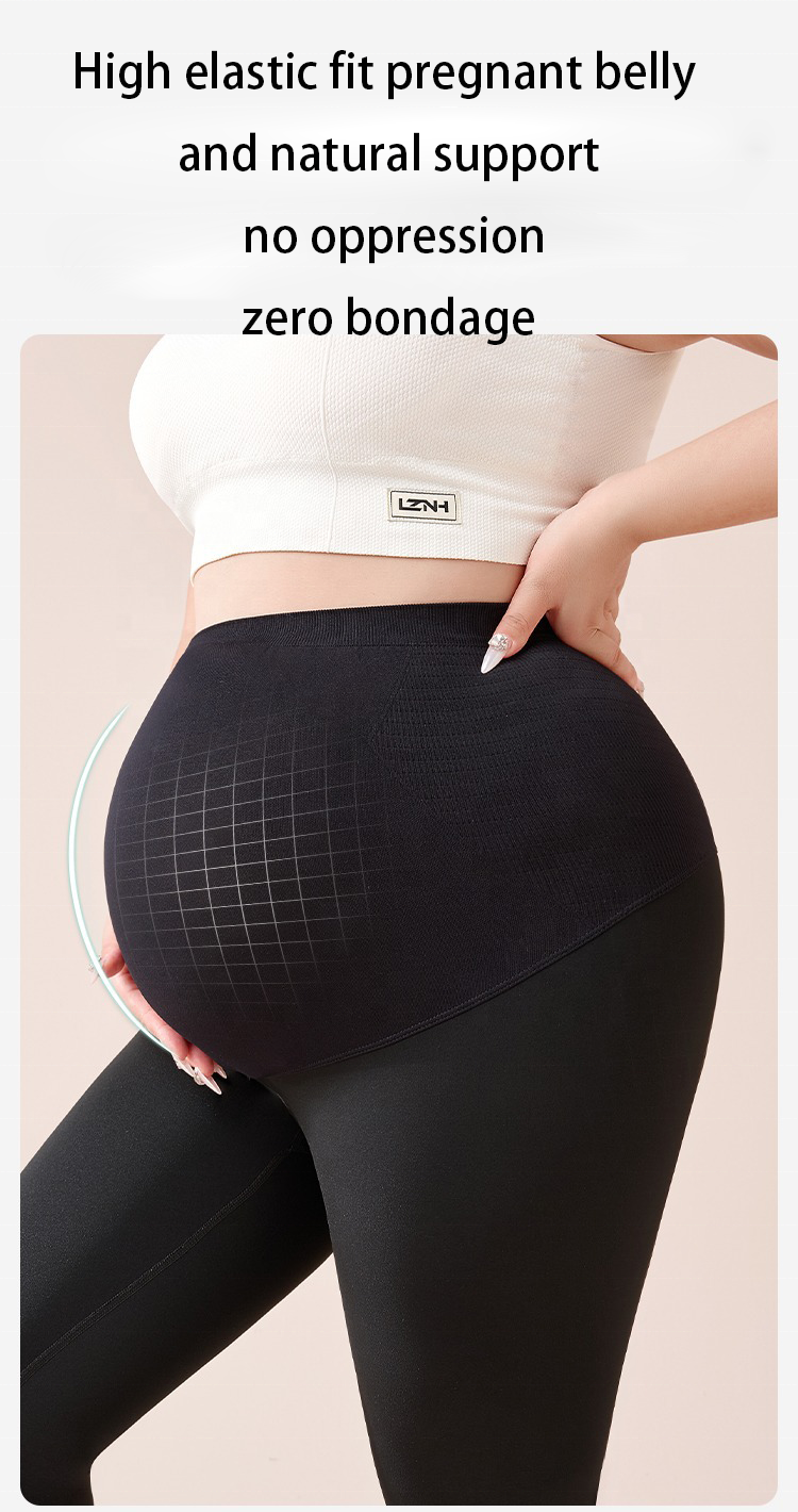Plus Size Pregnant Women Exercise Yoga Pants