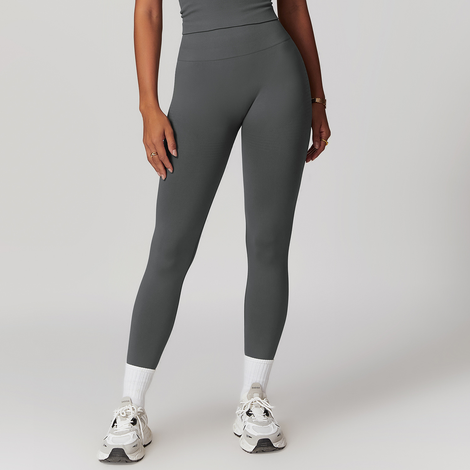 High Waist Yoga Leggings for Women Breathable Compression Fitness Pants Tummy Control Workout Activewear Seamless Leggings