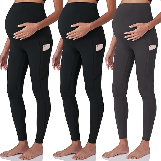 Maternity Yoga Pants Detail