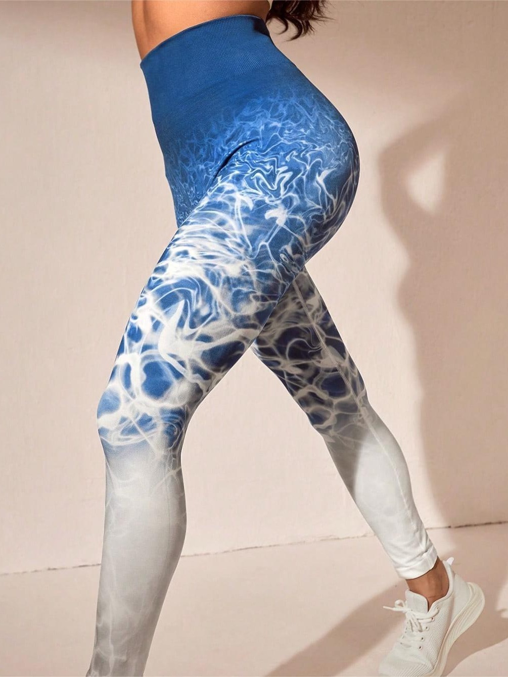 Womens Plus Size High Waist Butt Lifting Naked Feel Yoga Workout Pants