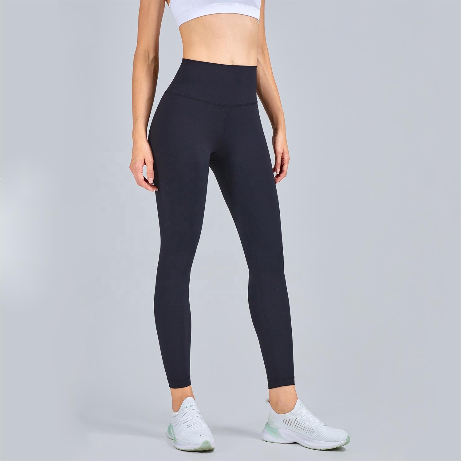 NULS-AIR Medium High Strength High Waist Waisted Tummy Control Push up Workout Gym Yoga Leggings Yoga Pants for Women
