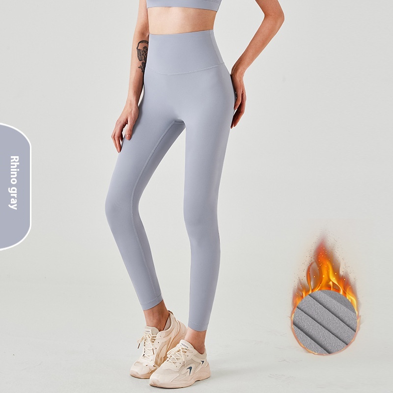 Butt Lifting Fleece Lined Winter Yoga Pants High Waisted Plus Size WomenThermal Booty Sculpting Yoga Leggings