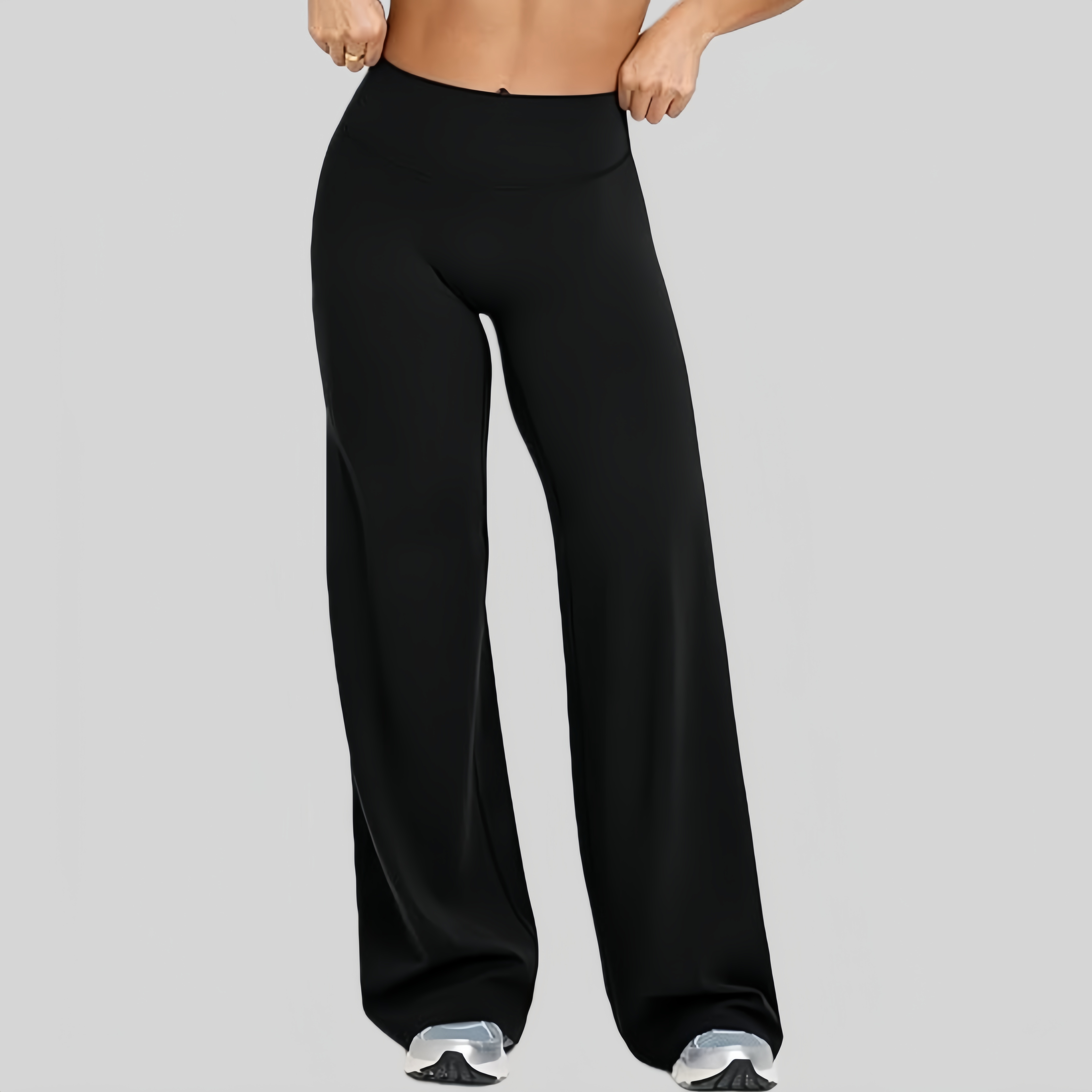 Workout Leggings Womens No Front Seam Straight Leggings 29"/ 31.5"/ 33"/ 35" High Waist Buttery Eddiy Gym Yoga Pants
