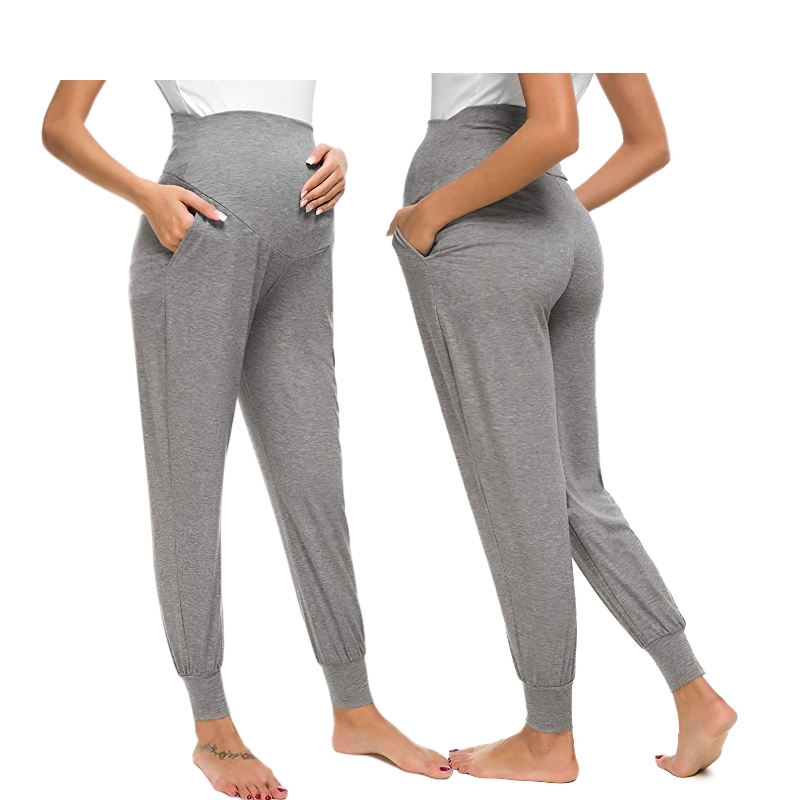 Maternity Women Polyester Casual Comfortable Lounge Yoga Pants
