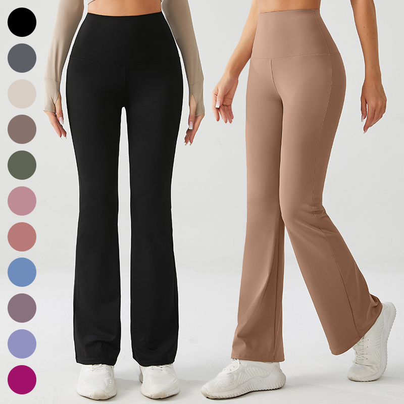Custom Wholesale Solid High Waist Tummy Control Breathable Eco-Friendly Leggings Scrunch Butt Wide Waistband Sports Yoga Shorts