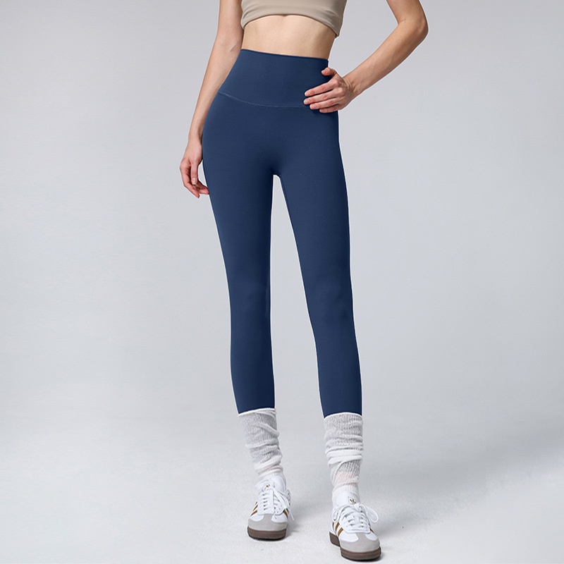 Plus Sizes Yoga Leggings Pants Womens Ankle-Length Pockets Training Tight High Waist Hip Lifting Breathable Quick-drying Sports