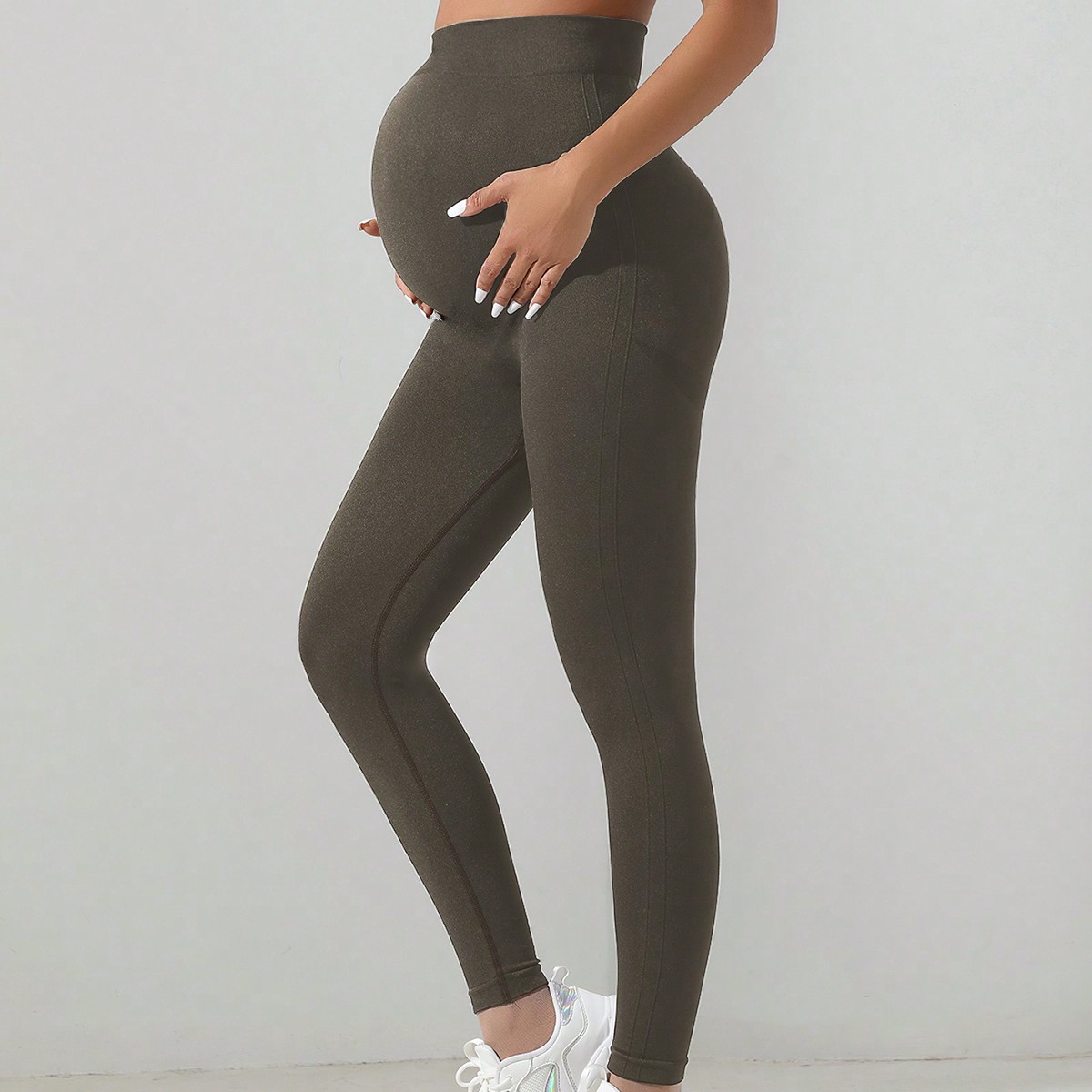 Maternity Yoga Pants High Waist Skinny Slim Sports Trousers High Elastic Fitness Sports Leggings Pregnant Mother Pants