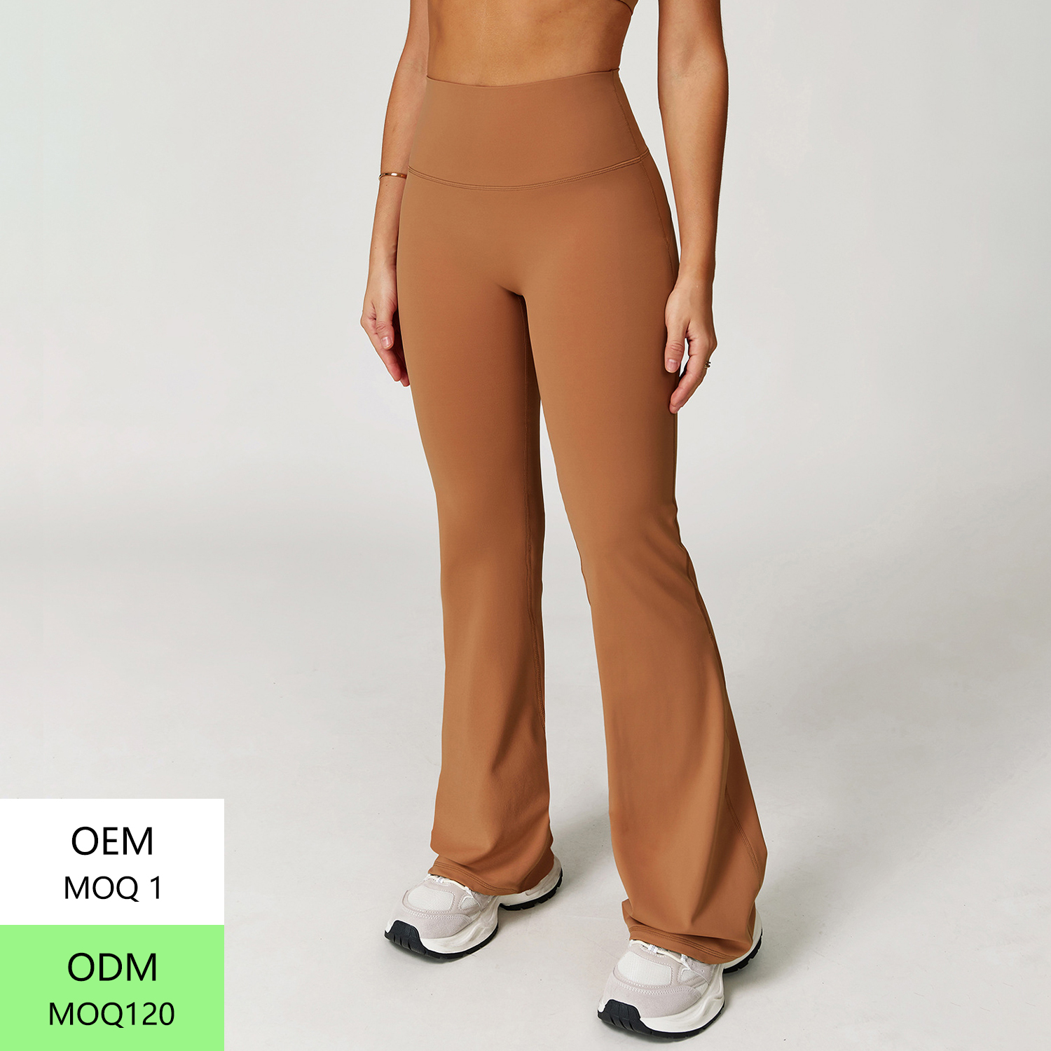 Casual Winter High Waist Flared Wide Leg Pants Elastic for Yoga Pilates Sports Fitness Exercise-Regular Fit Print Flat Front