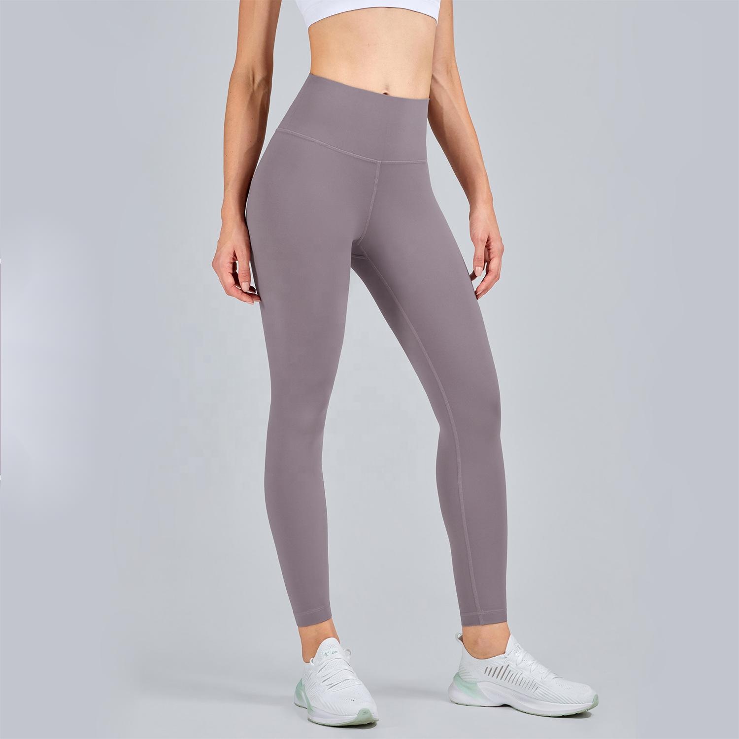 NULS-AIR Medium High Strength High Waist Waisted Tummy Control Push up Workout Gym Yoga Leggings Yoga Pants for Women