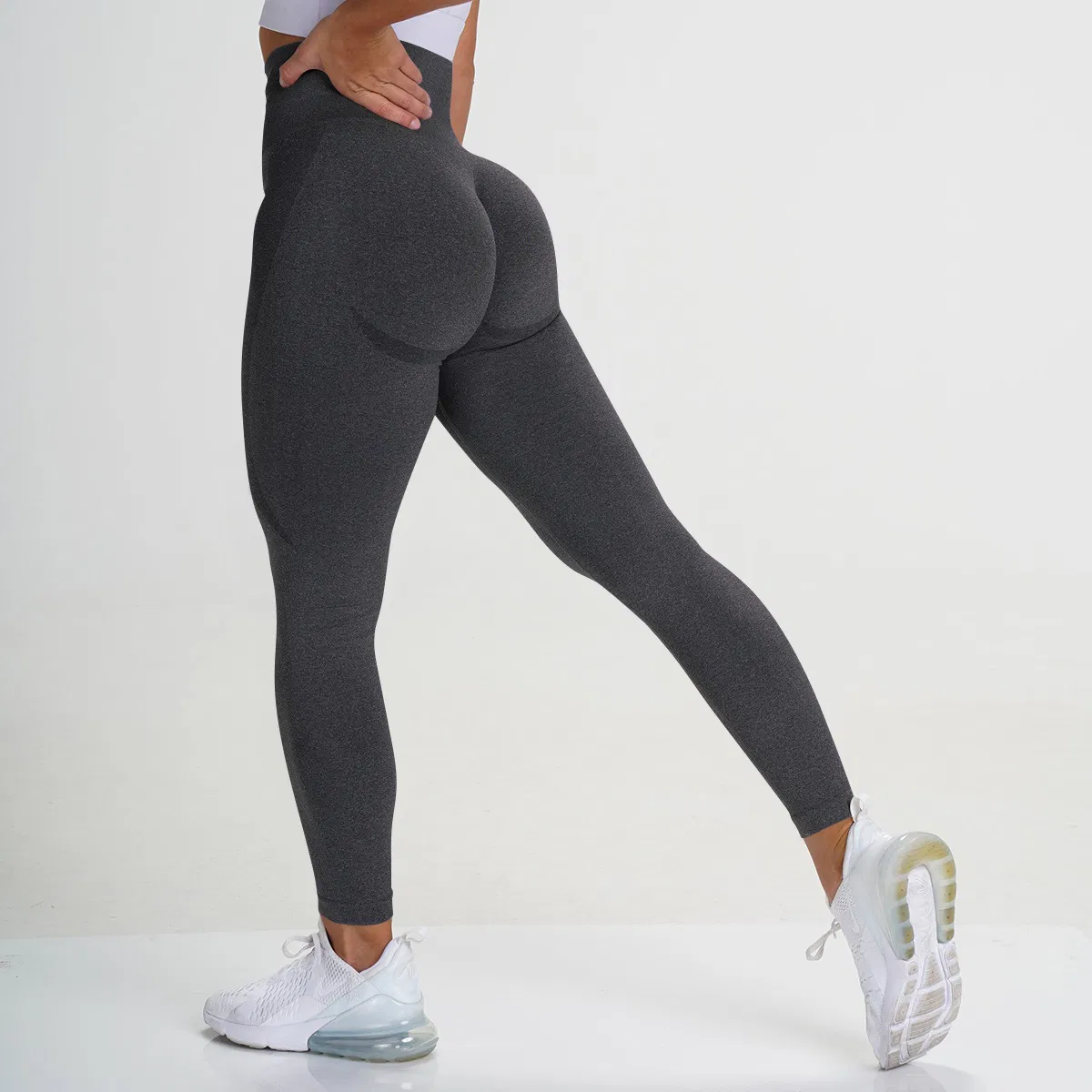 Fitness Pants High Waist Peach Buttocks Tight Stretch Buttocks Yoga Pants