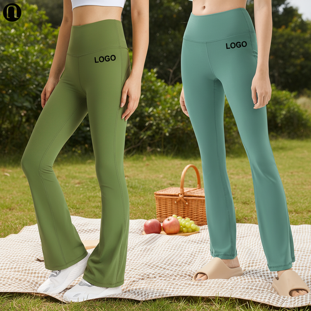 Eyun Women Buttery Soft 28"/30"/32"/34" Inseam Tummy Control Workout Long Bootleg Work Yoga High-Waisted Flare Leggings Pants
