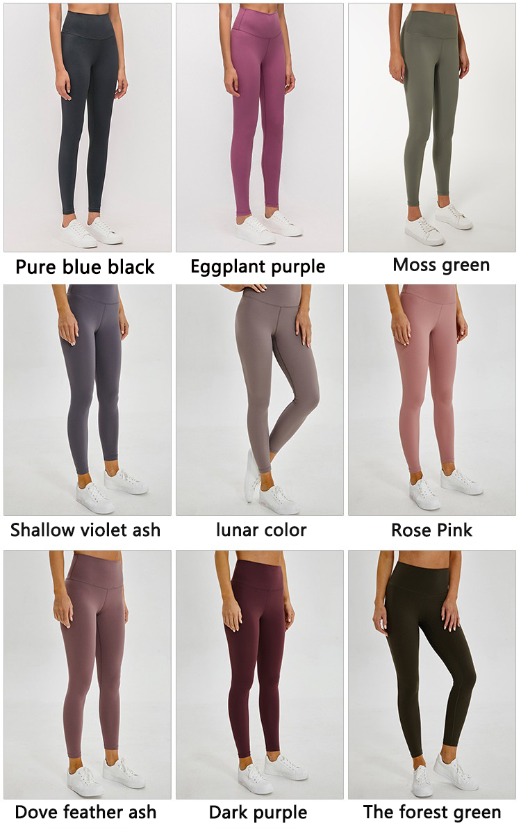 Custom Eco Friendly Recycled Fabric RPET High Waist Leggings Yoga Fitness Apparel Gym Active Wear