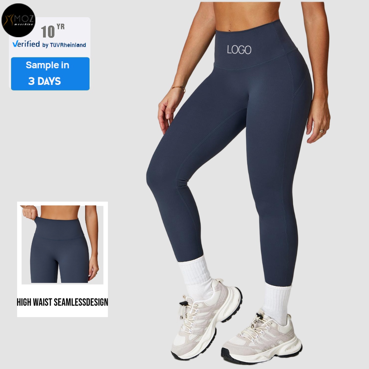 Women's High-Waisted Yoga Pants Naked Feel Slimming Leggings Solid Pattern Workout &amp; Gym Sport Pants Plus Size Training Pants