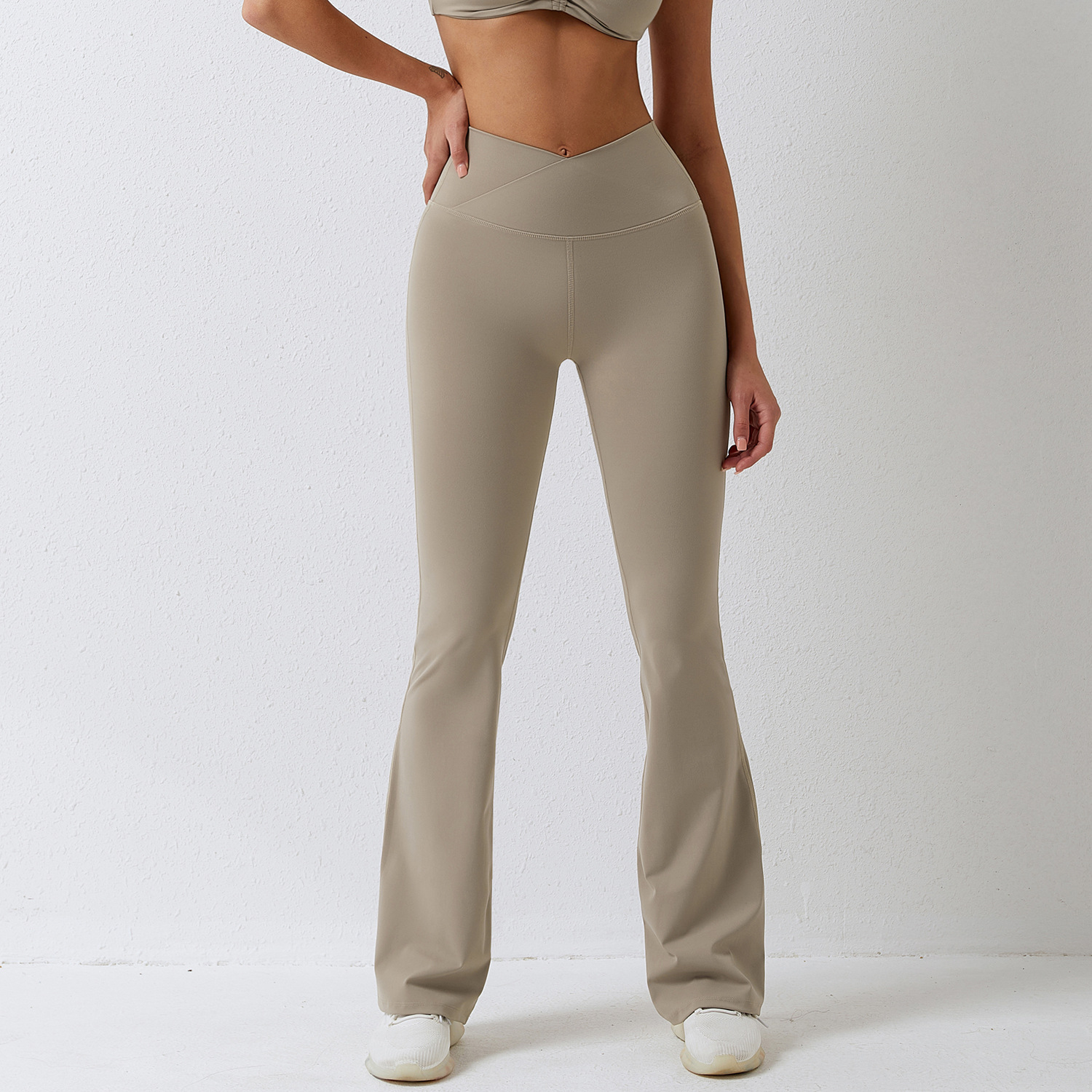 Tight High Waisted Boot Cut Yoga Pants for Women Long Bootcut Flare Leggings