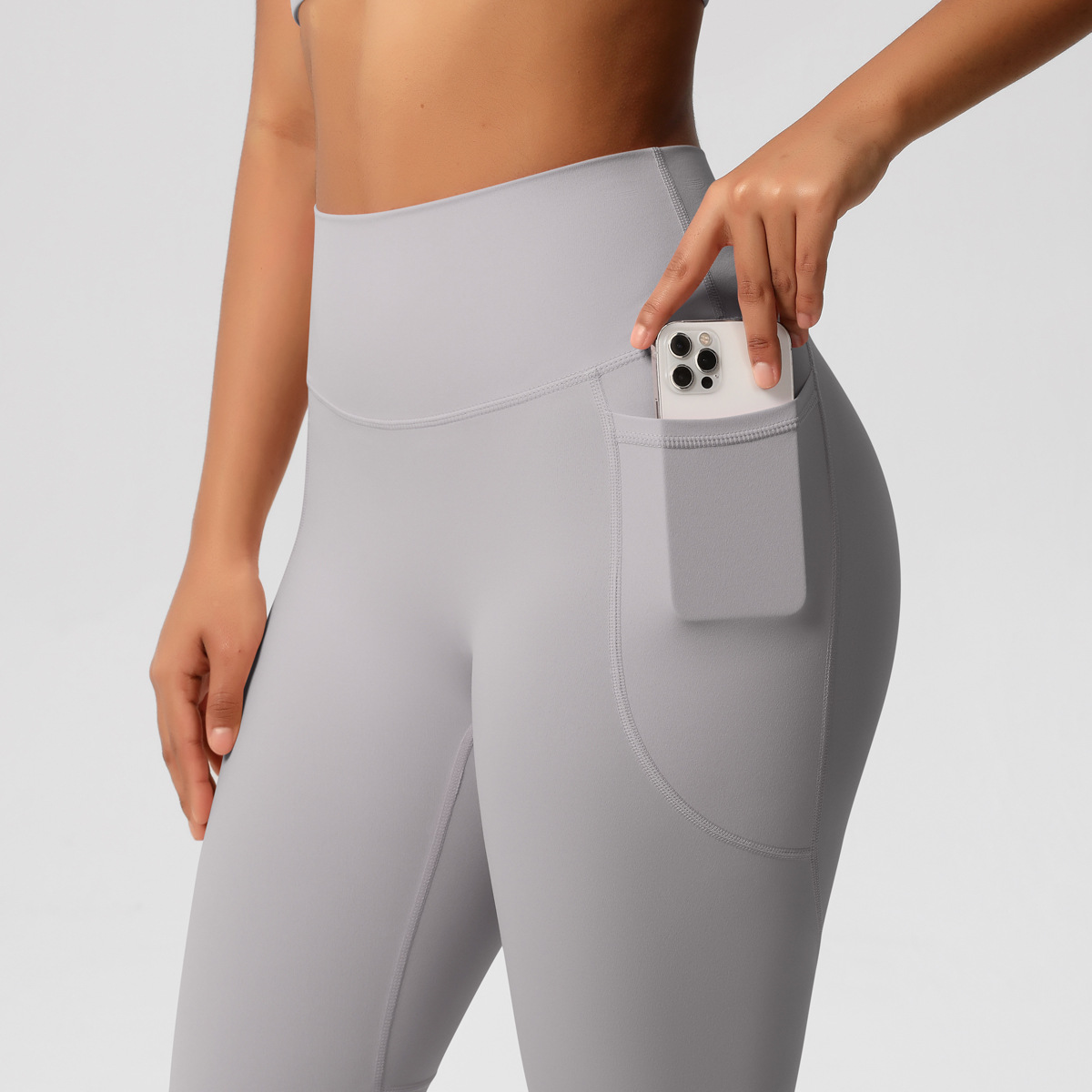 High Waist Yoga Leggings Detail 6