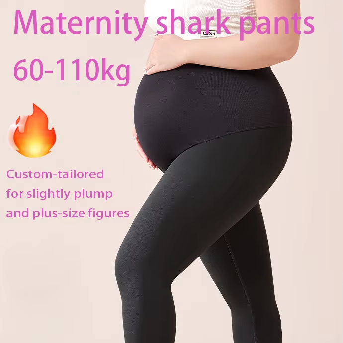 Plus Size Pregnant Women Exercise Yoga Pants