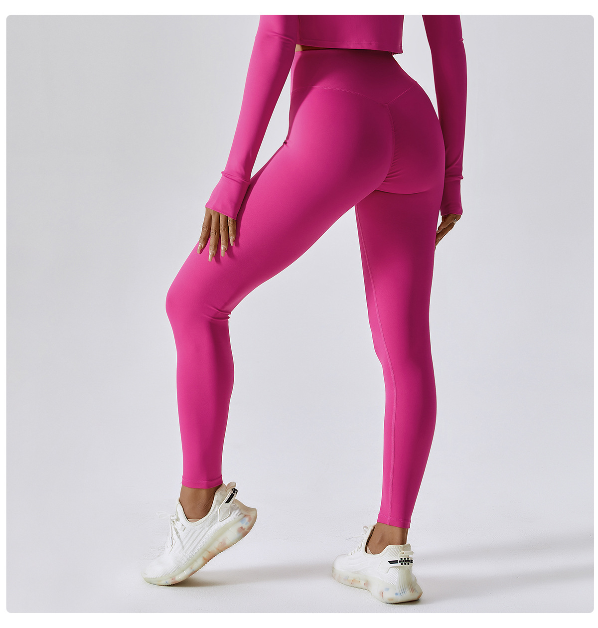 Dropshipping Women's Activewear Lift Stretchy Sport Fitness Gym Seamless High Waist Yoga Pants Leggings
