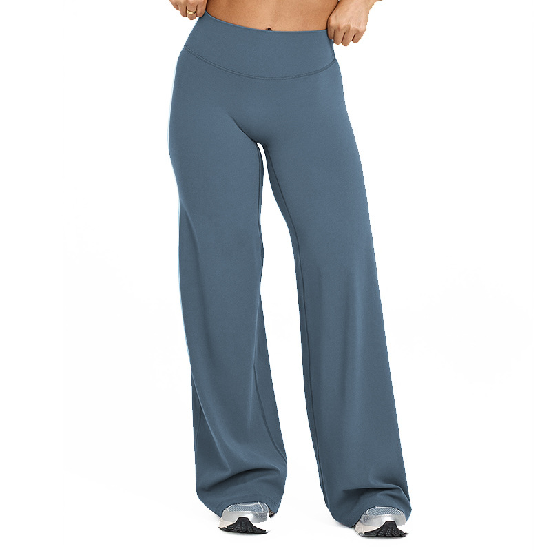 Custom logo Sexy Flare Pants High Stretch Soft Yoga Legging for Women Oem One Size Boot Leg Fits All Sports Bell Bottoms