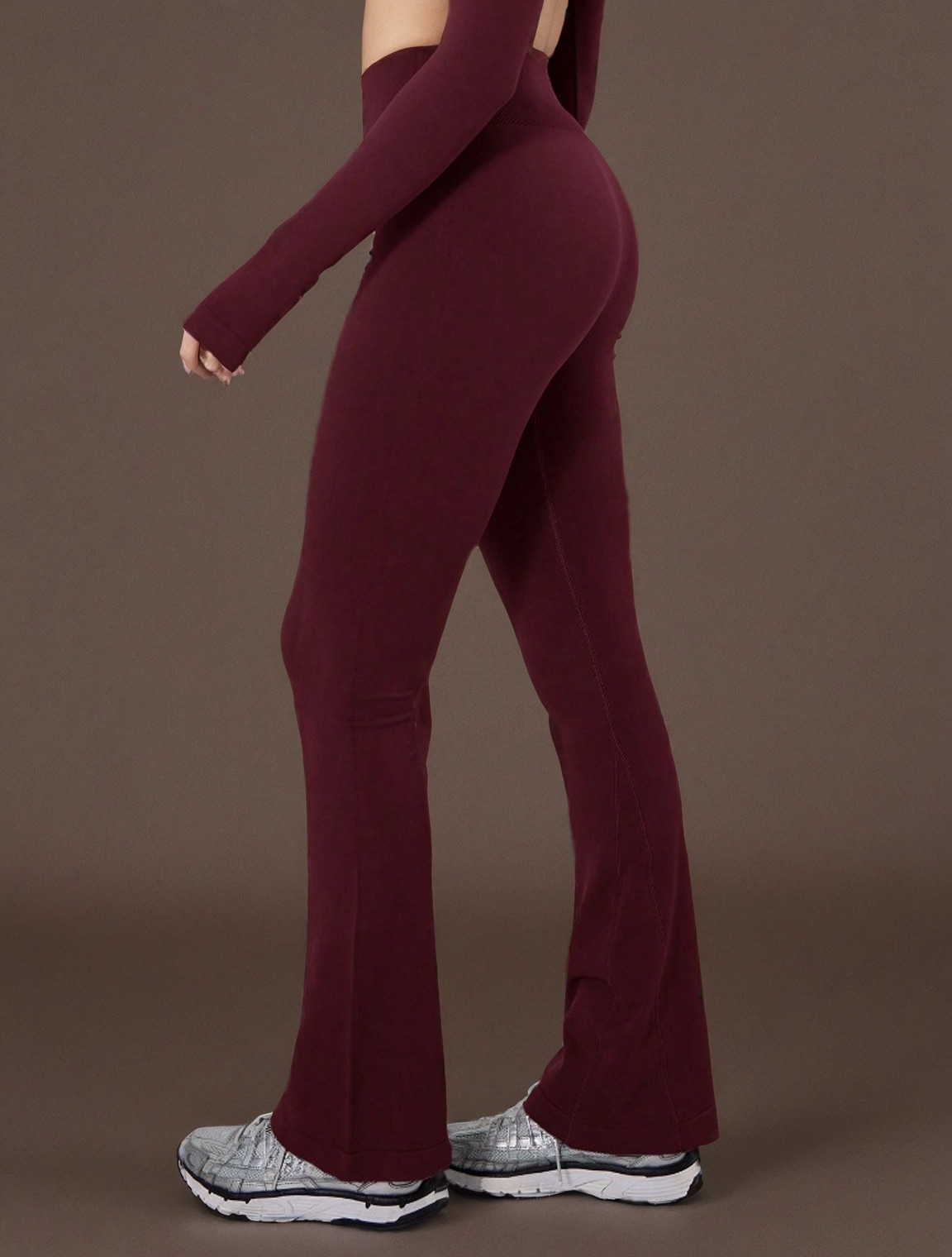 High Waist Flare Yoga Pants for Women