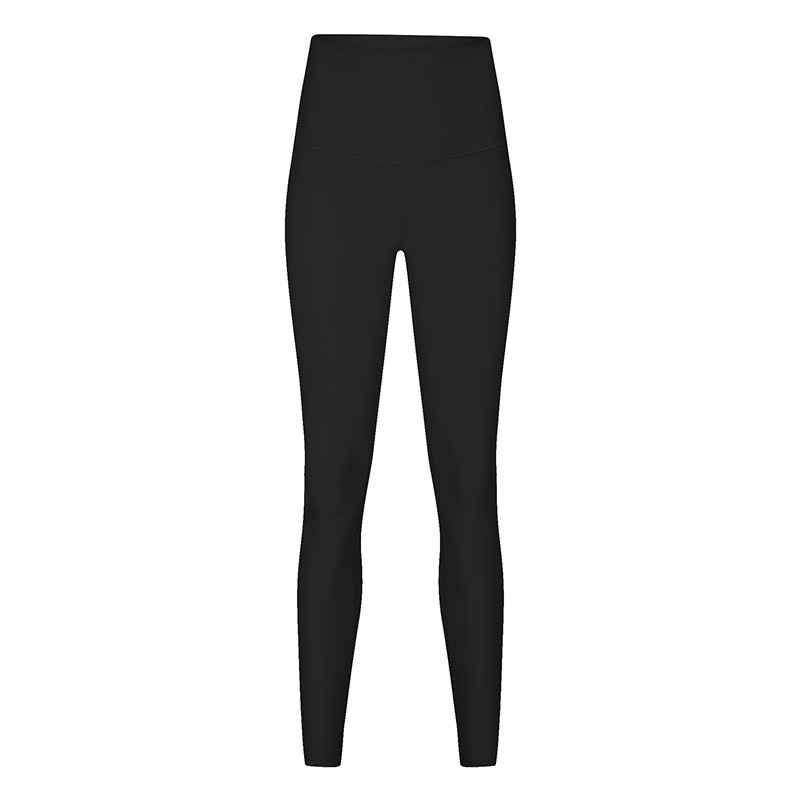 Autumn and Winter Nude High Waist Yoga Pants With Built-in Pocket and Wear Leisure Sports Fitness Small Foot Pants for Women