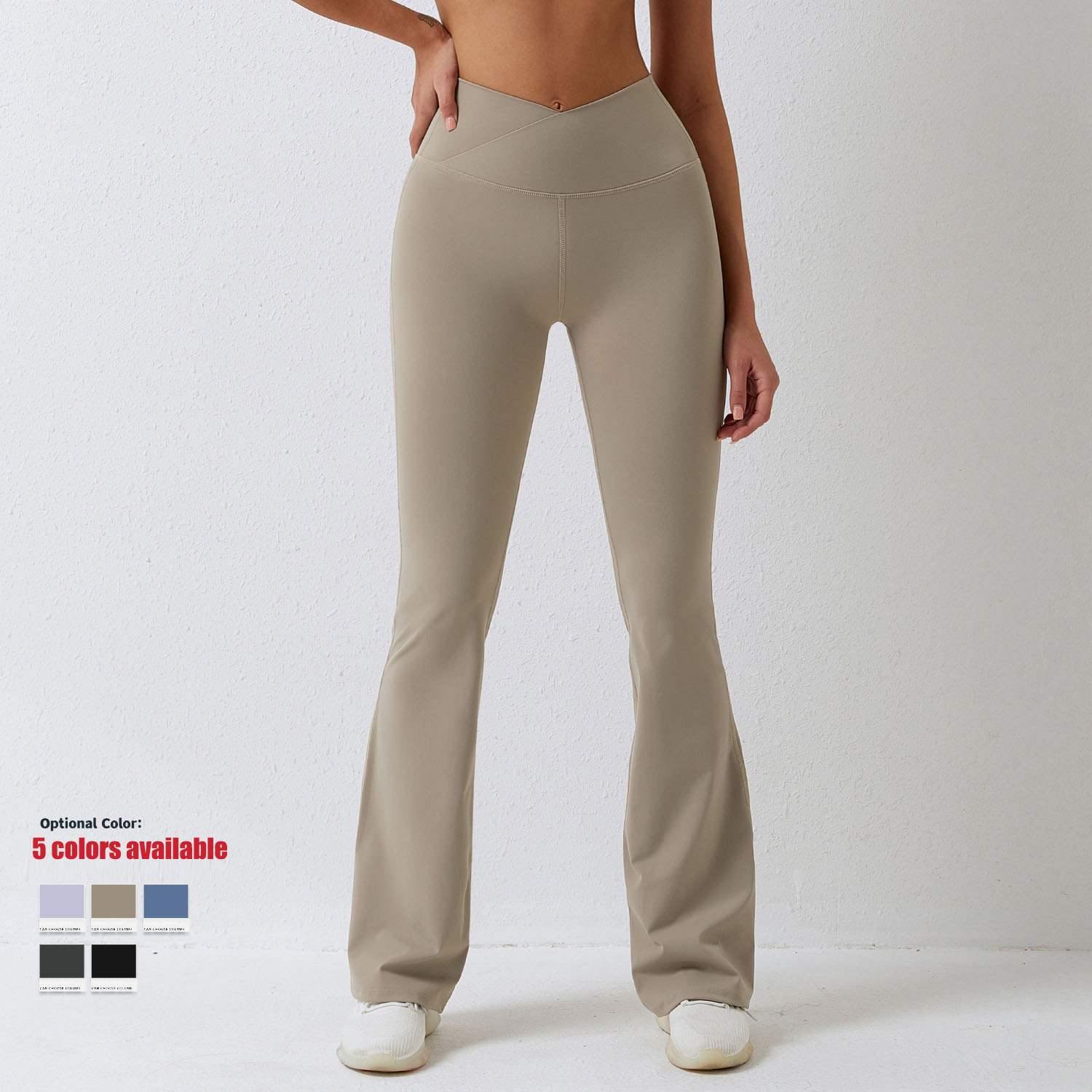 Tight High Waisted Boot Cut Yoga Pants for Women Long Bootcut Flare Leggings