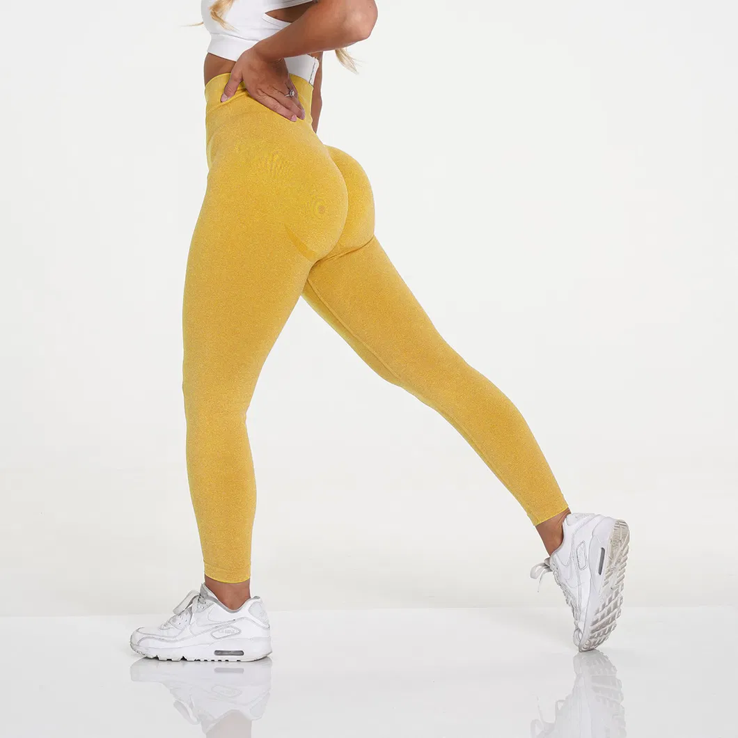 Fitness Pants High Waist Peach Buttocks Tight Stretch Buttocks Yoga Pants