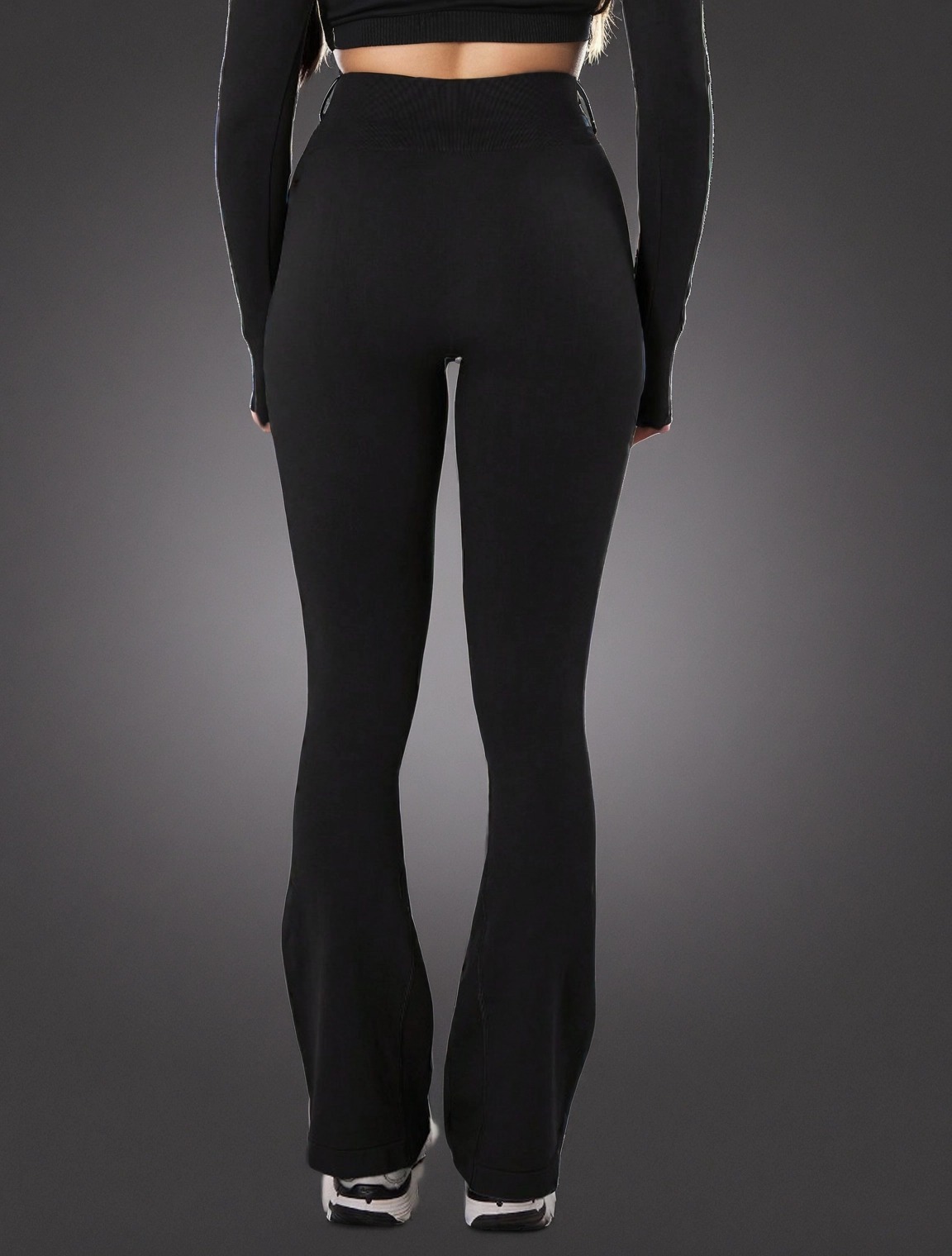 High Waist Flare Yoga Pants for Women