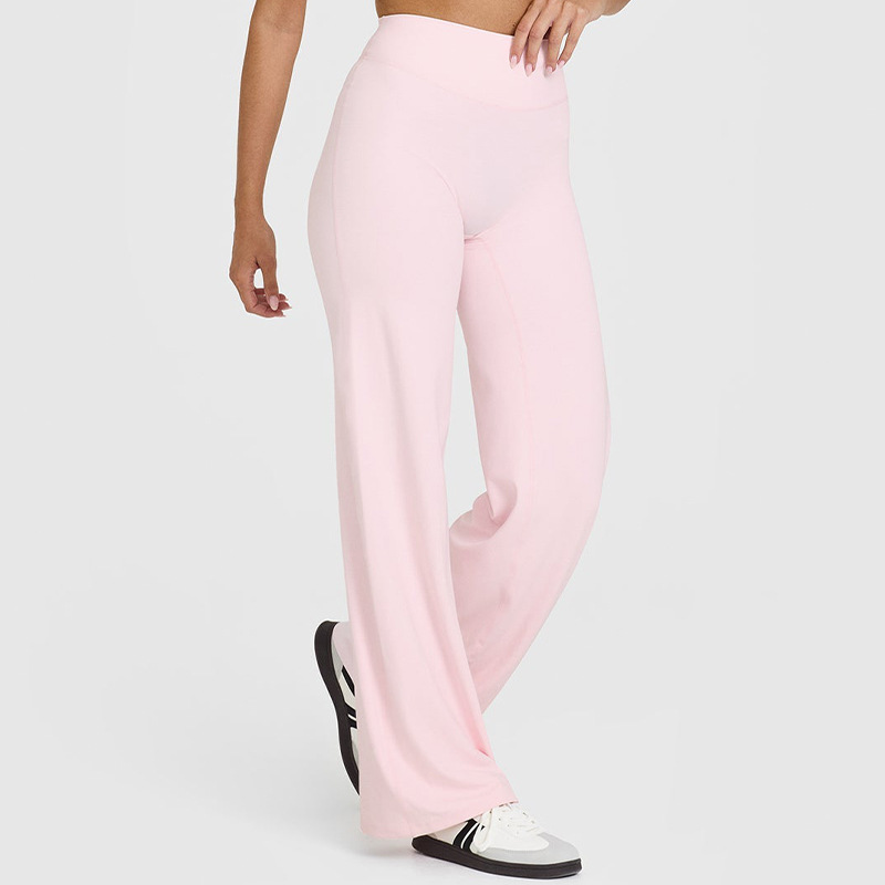 Custom logo Sexy Flare Pants High Stretch Soft Yoga Legging for Women Oem One Size Boot Leg Fits All Sports Bell Bottoms