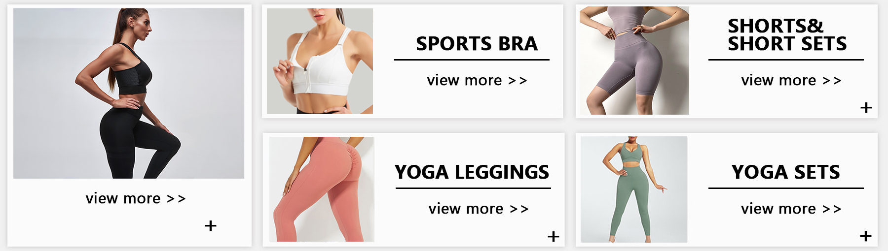 Yoga Wear Category Banner