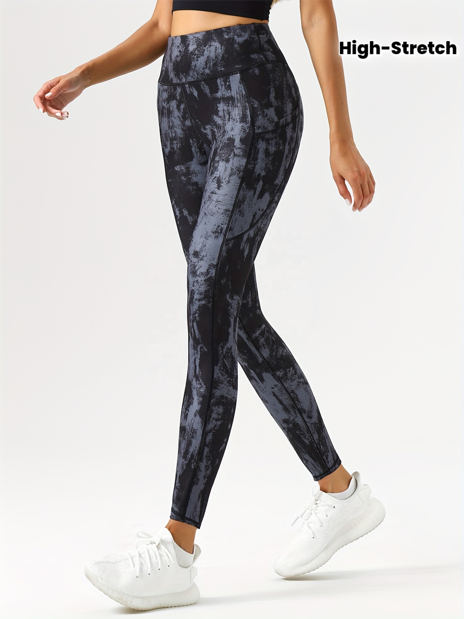 Seamless Slim Fit Yoga Leggings High Waist Workout Pants Women Stretch Gym Fitness Training Leggings Tummy Control Athletic