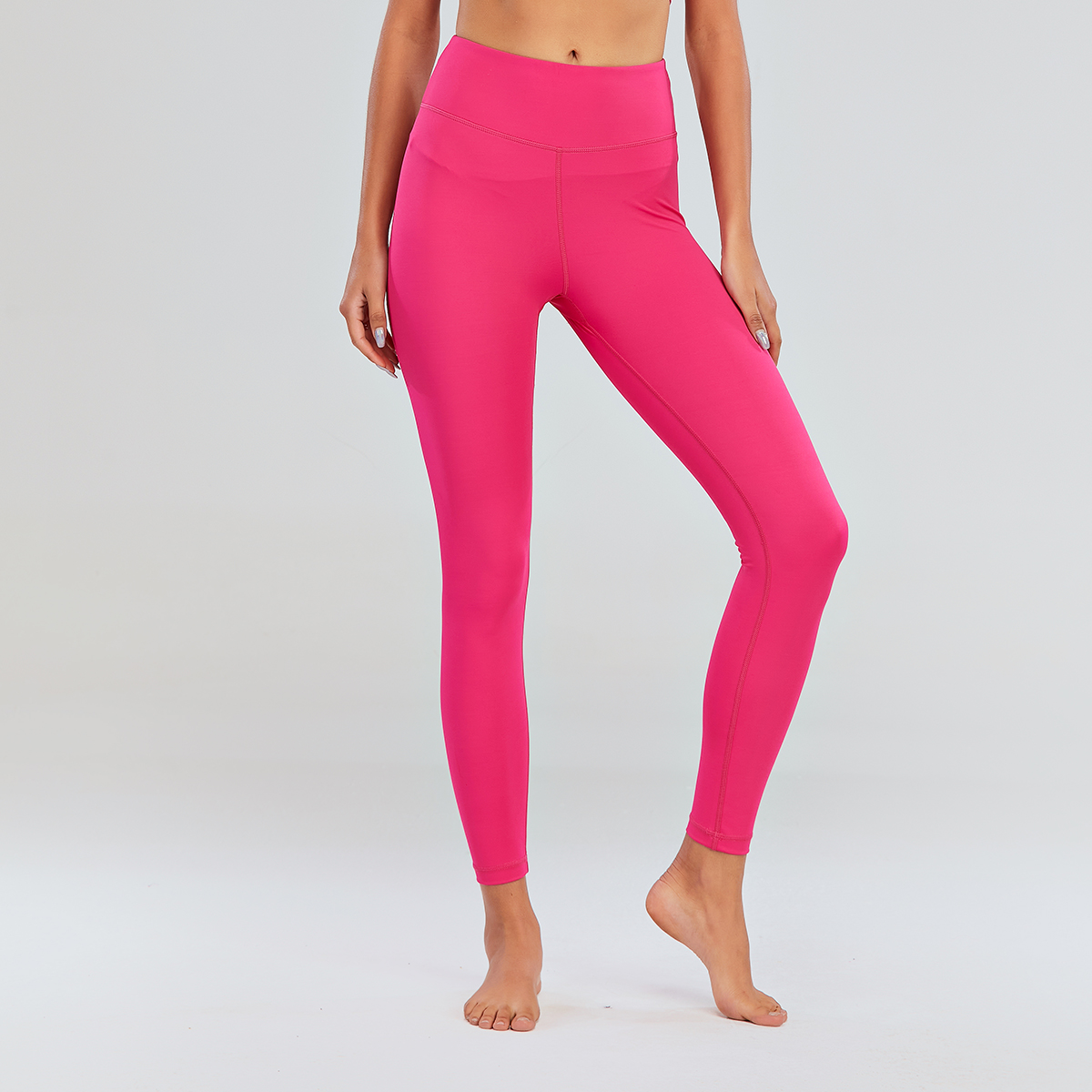 JIEJIN OEM&amp;ODM V Cut Squat Proof Gym High-Waisted Hip Lift Peach Exercise Yoga Leggings