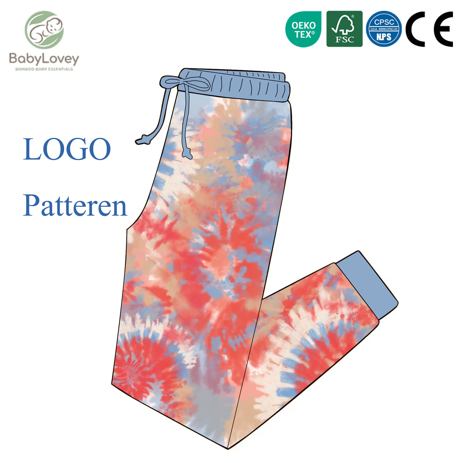 Babylovey Bamboo Fiber Children Yoga Pants Casual High Waist Kids Fitness Tights Gradient Color Teen Sports Leggings for Girl