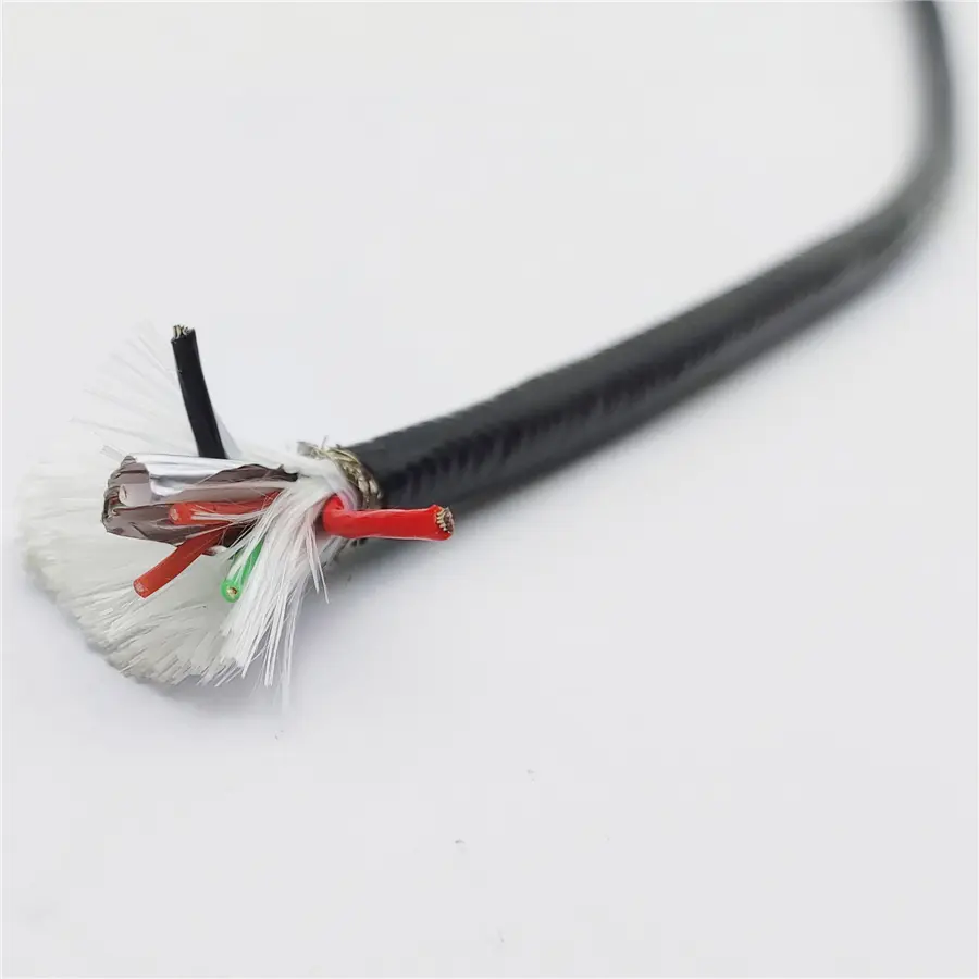 Промышленный кабель Ethernet DZ224 — гибкий экранированный кабель USB из PFA Высокоскоростная передача данных для суровых условий эксплуатации | Shanghai Dingzun Cable | Более 20 лет производства на з