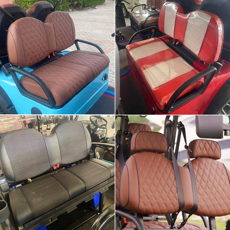 Electric Golf Cart 6 Seater Personal Golf Car China Supplier 48V/72V Lithium Battery CE Club Car Golf Course