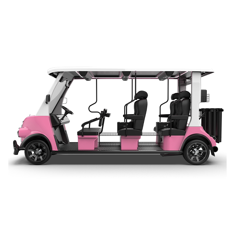 Luxury Autonomous Electric Golf Cart with Ergonomic Seating for Ultimate Comfort