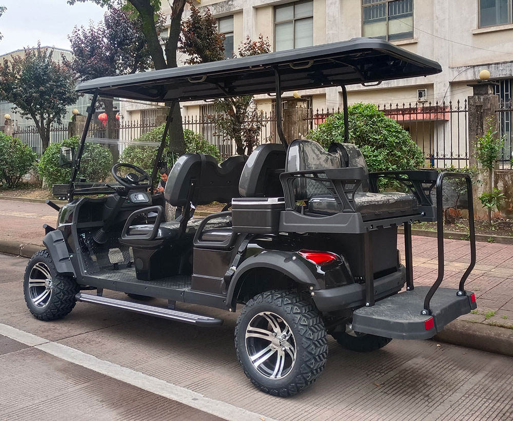 72V AC Motor Custom 6 Seats Golf Cart Have Ready Goods Electric Golf Cart