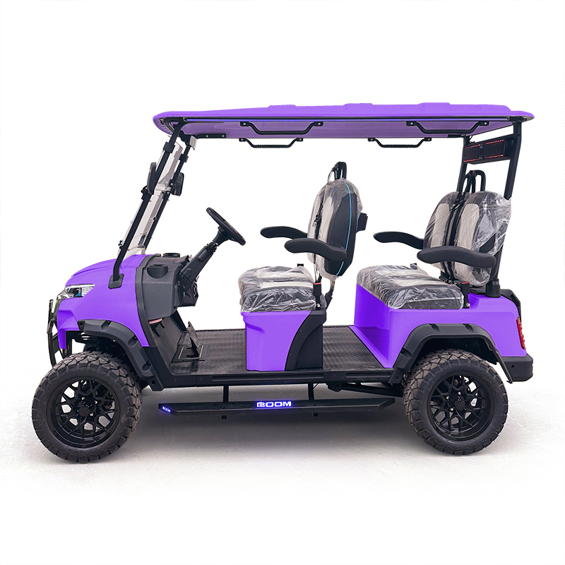 Luxury 4-Seater Golf Cart with AC Motor and Lithium Battery