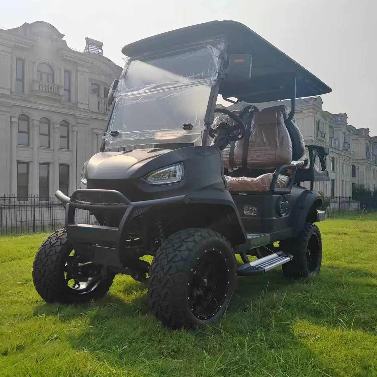 Factory New Export Electric Cart Golf Course Club 2/4/6/8 Seater off-Road Car Electric Golf Cart