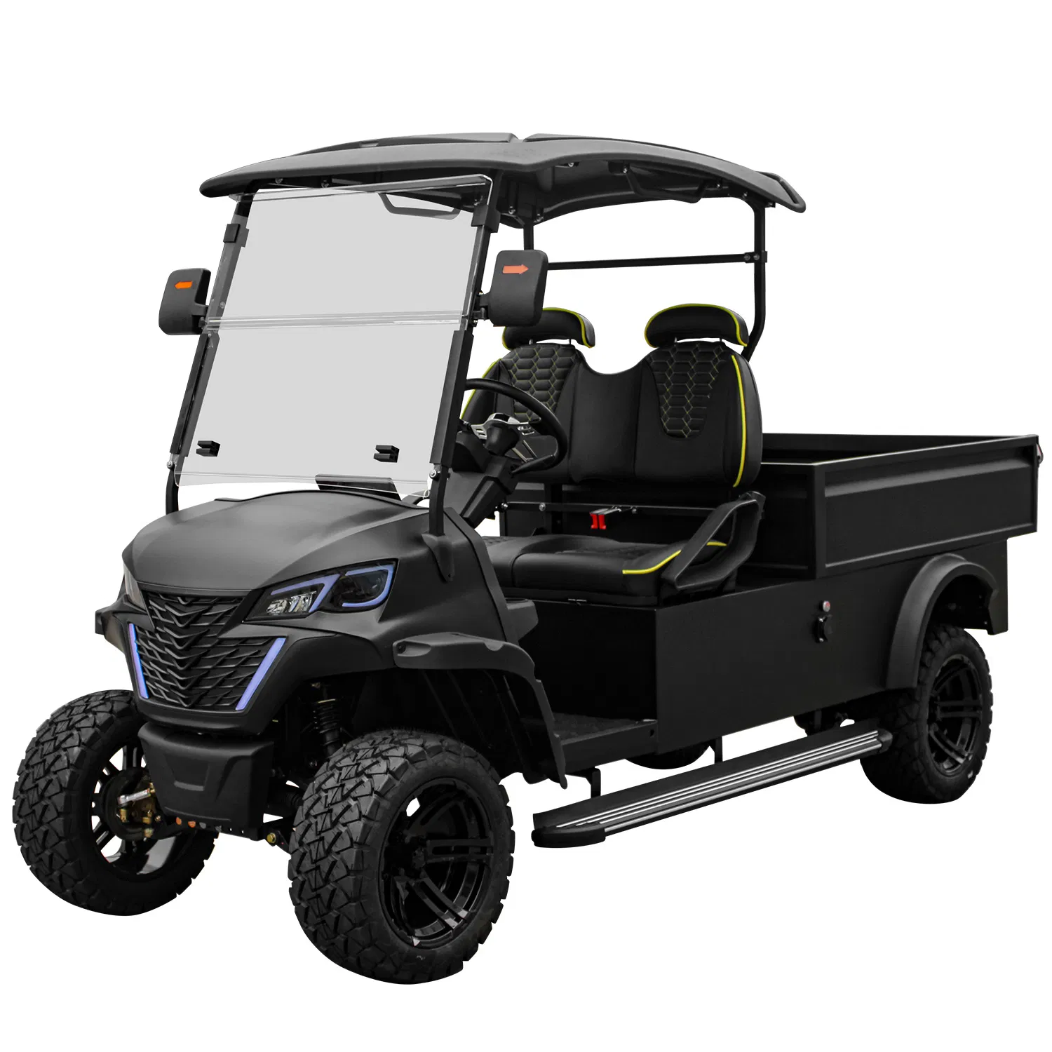 Factory Wholesale Prices 2 Seater Utility Electric Club Car Golf Cart Bugyy with Cargo Box
