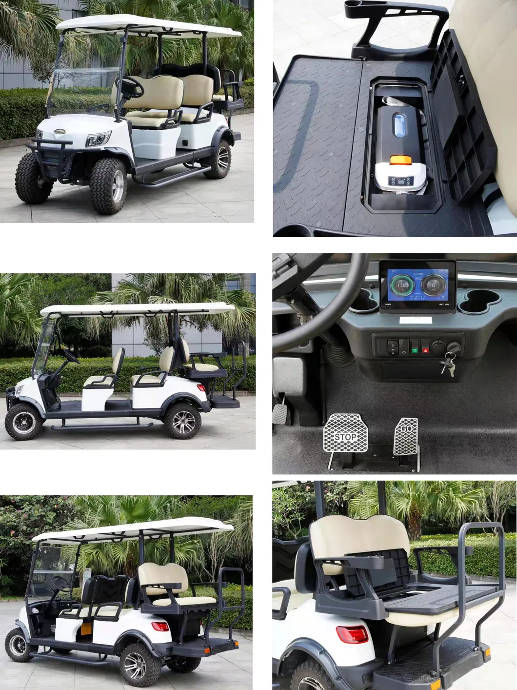 Electric Golf Cart View 2