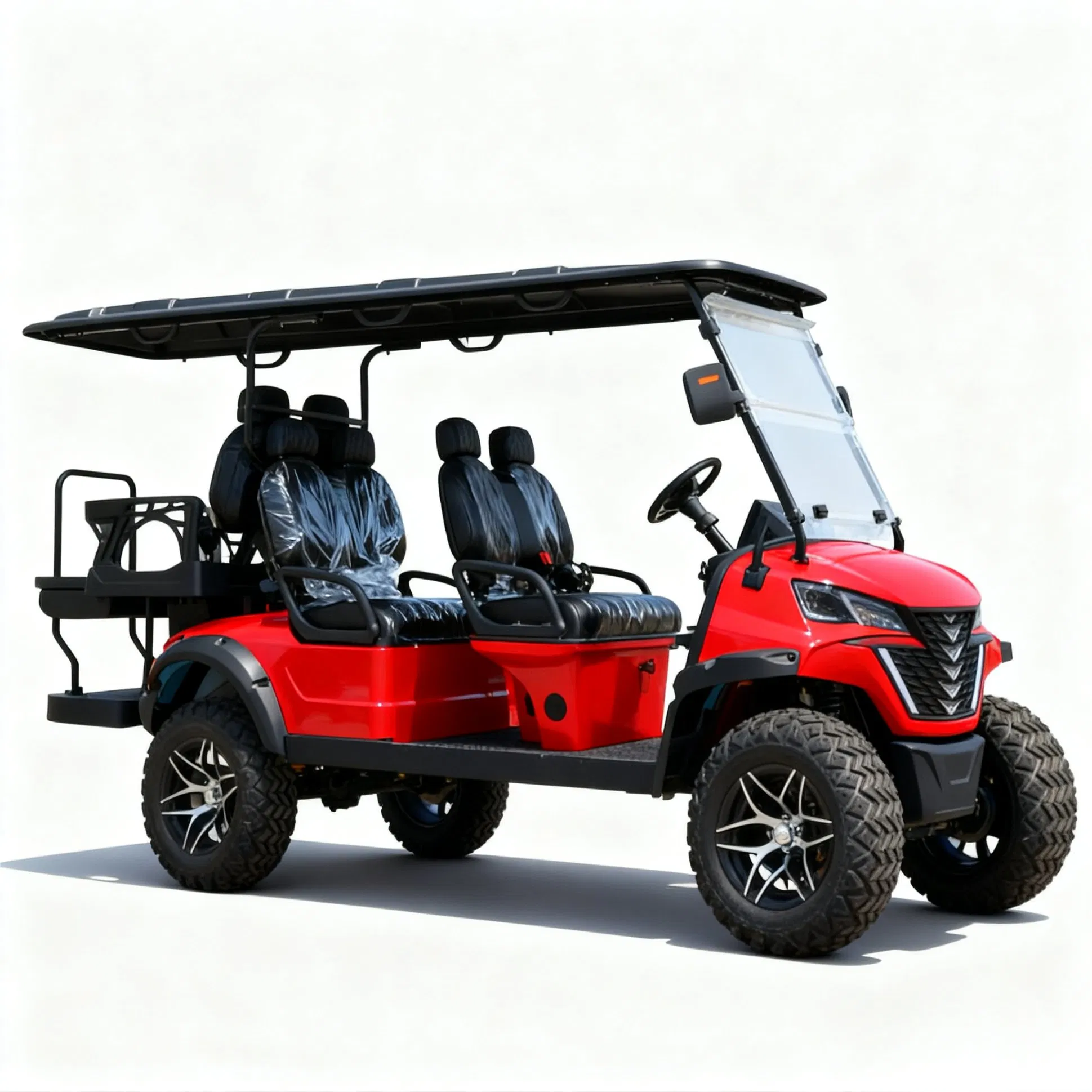 6-Seat Electric Golf Cart for Golf Course Transportation