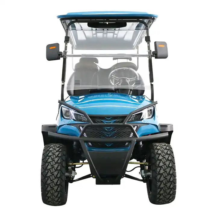 Custom Stable and Durable Electric Golf Cart 4 Wheel Drive 4+2 Seaters Golf Buggy Carts