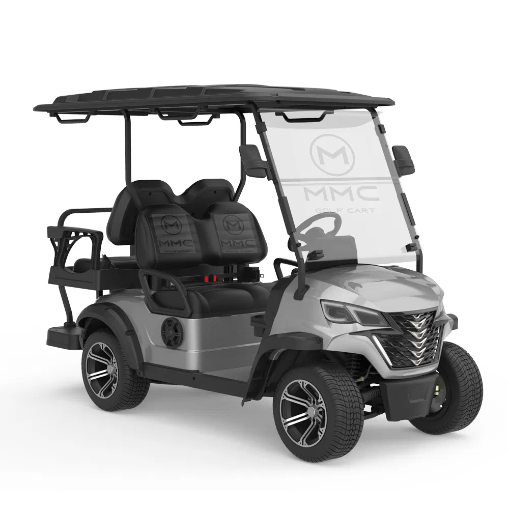 Custom Solar Panel 4 5 6 7.5kw New Car 72V Price Electric Buggy Lithium 4 6 8 10 Seater Folding Golf Carts