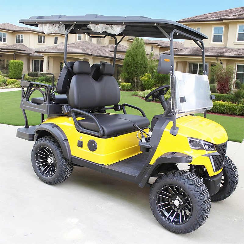 Custom Chinese Wholesale Seater Two Person 4 Seats Buggy Golf Cart Carts Electric Lithium Battery Mini Golf Cart